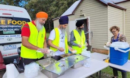 NSW Floods – Serving meals to fellow Australians in flood-affected areas